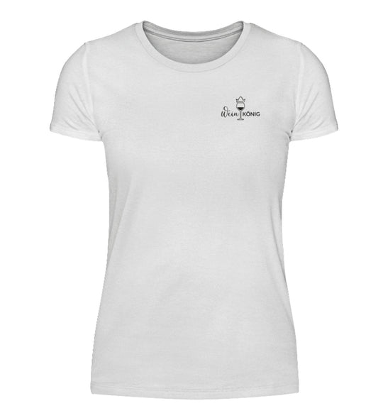 Weinkönig Damen T-Shirt in Weiß