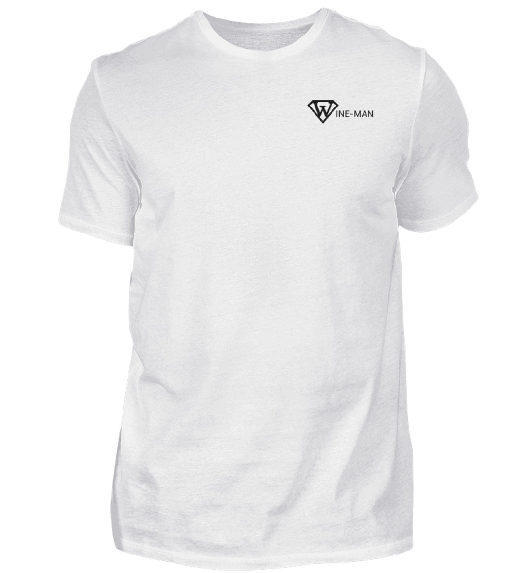 Wine-man Herren T-Shirt Weiß