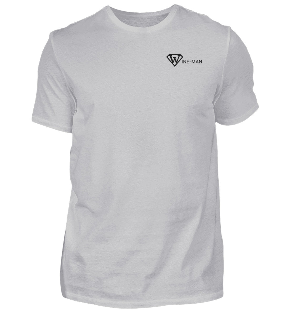 Wine-man Herren T-Shirt Grau
