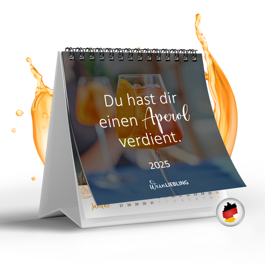 Tischkalender "Du hast dir einen Aperol verdient" 2025