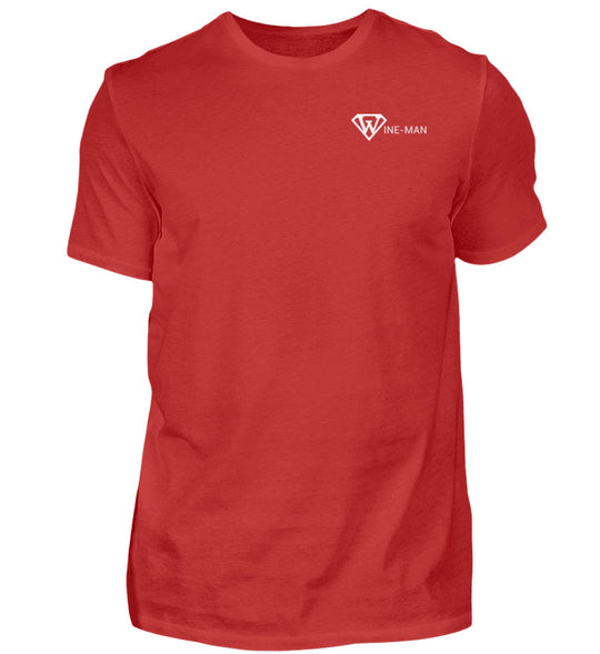 Wine-man Herren T-Shirt Rot