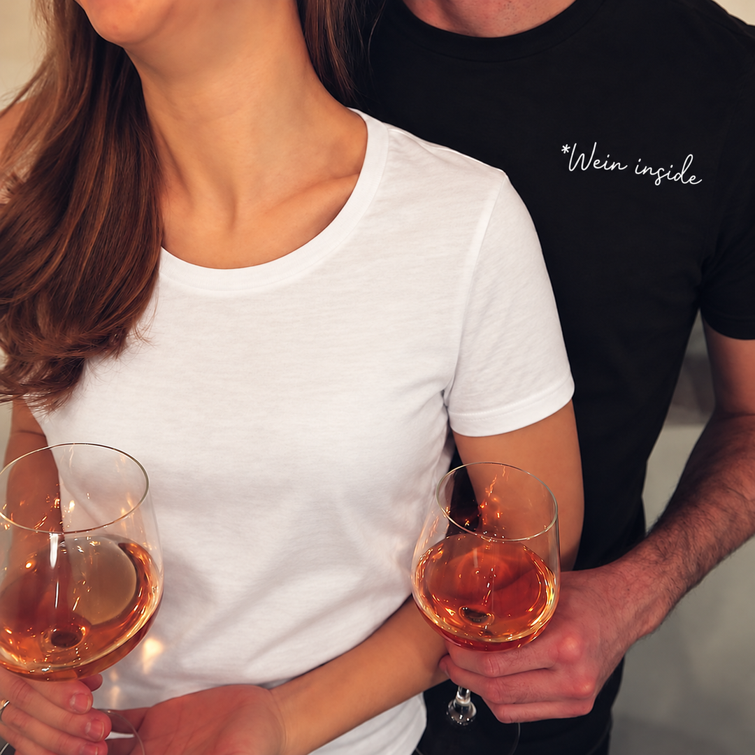 Wein inside herren – digital bearbeitete Trageansicht