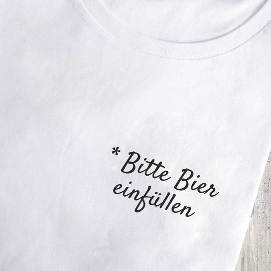 Bier einfüllen - Herren Premium T-Shirt