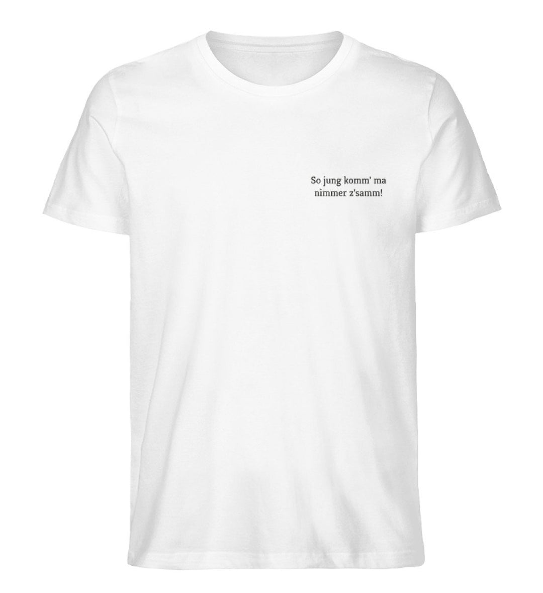 So jung komm' ma  nimmer z'samm! - Herren Premium Shirt