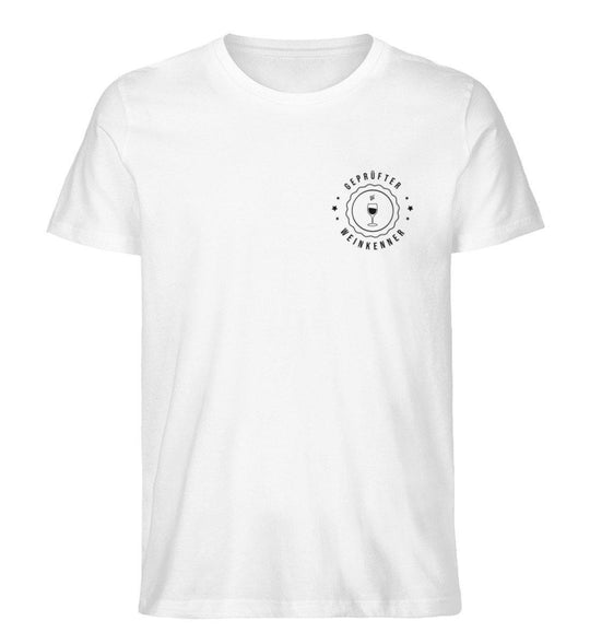 Geprüfter Weinkenner - Herren Premium T-Shirt - WeinLIEBLING