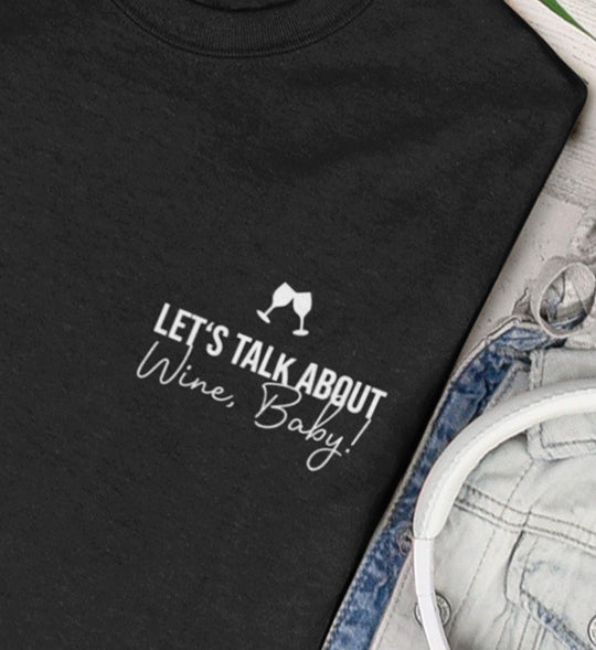 Talk about wine - Unisex Hoodie - WeinLIEBLING