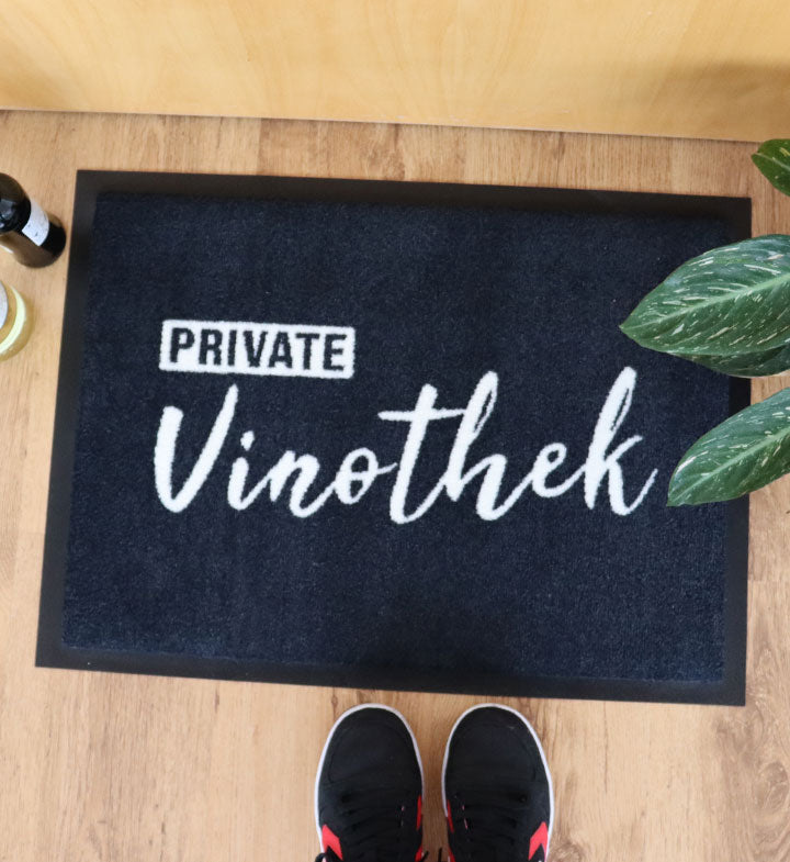 Private Vinothek Fußmatte