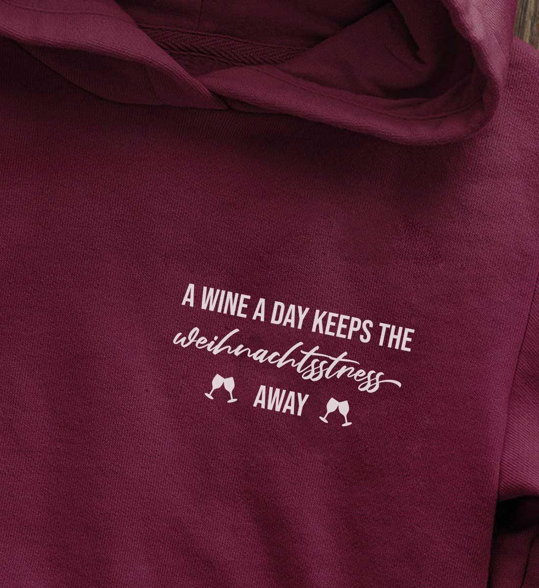 Weihnachtsstress away - Unisex Hoodie - WeinLIEBLING