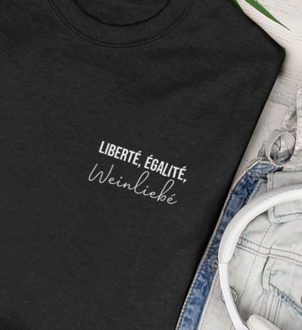 Liberté, Égalité, Weinliebé - Unisex Hoodie - WeinLIEBLING