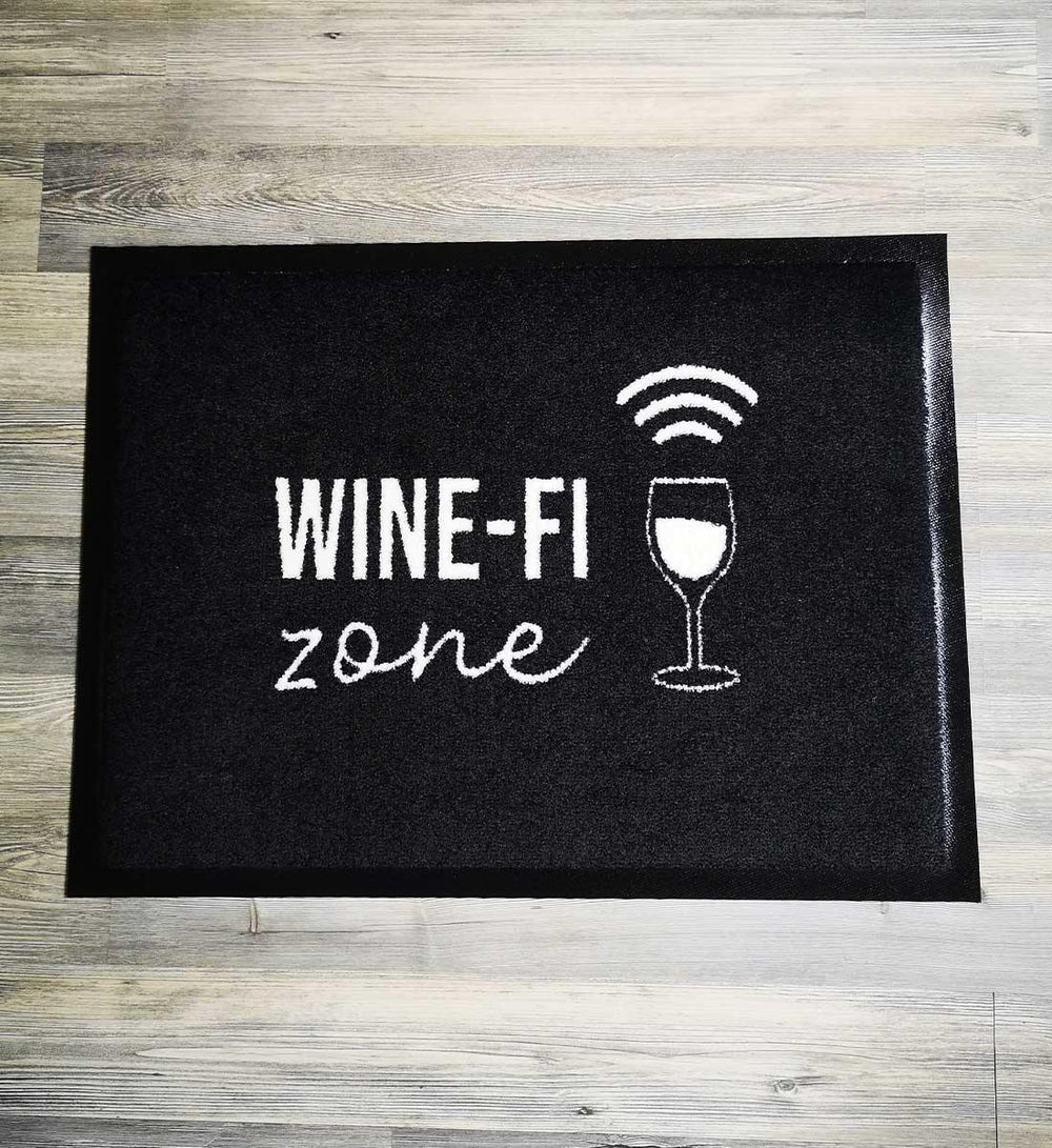WINE-FI Zone Fußmatte - WeinLIEBLING